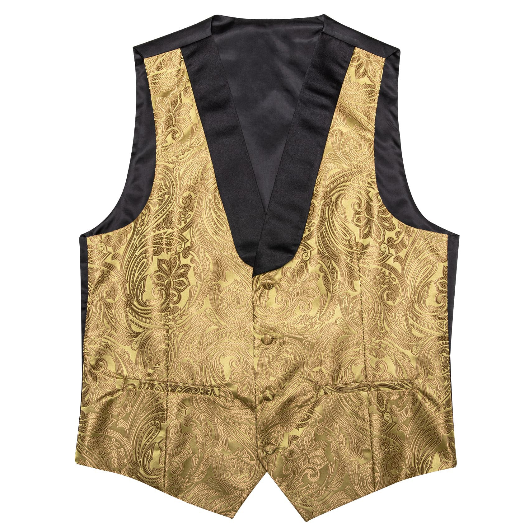 GentCrest Black Paisley Vest Set - Image 4