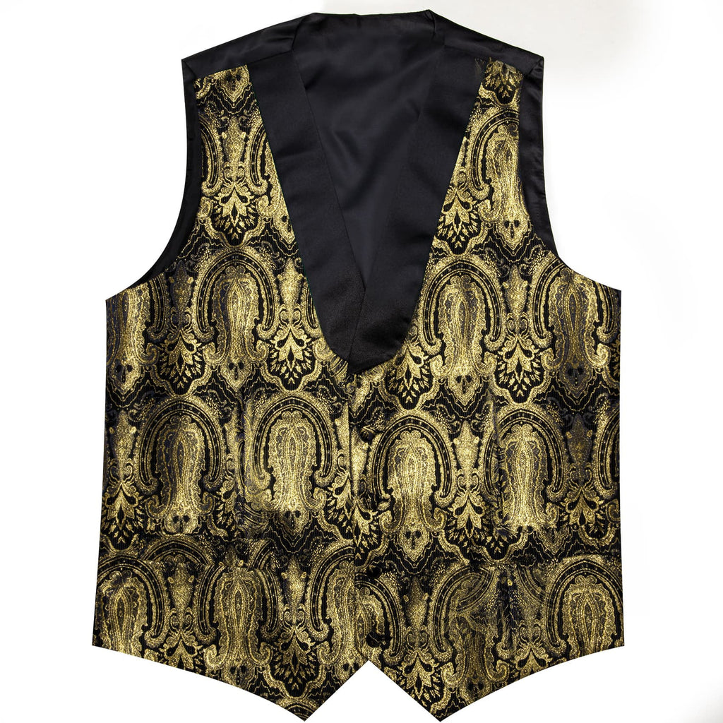 GentCrest Black Paisley Vest Set - Image 4