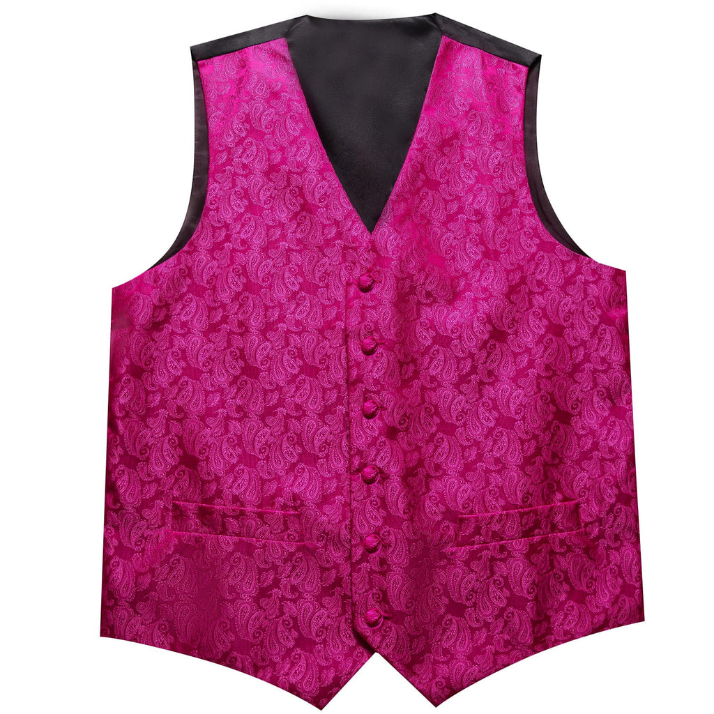 GentCrest Pink Paisley Vest Set - Image 4