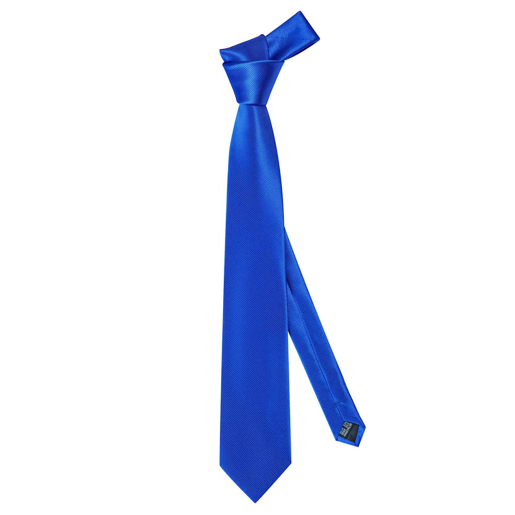 GentCrest Blue Solid Tie Hanky Cufflinks Set - Image 4