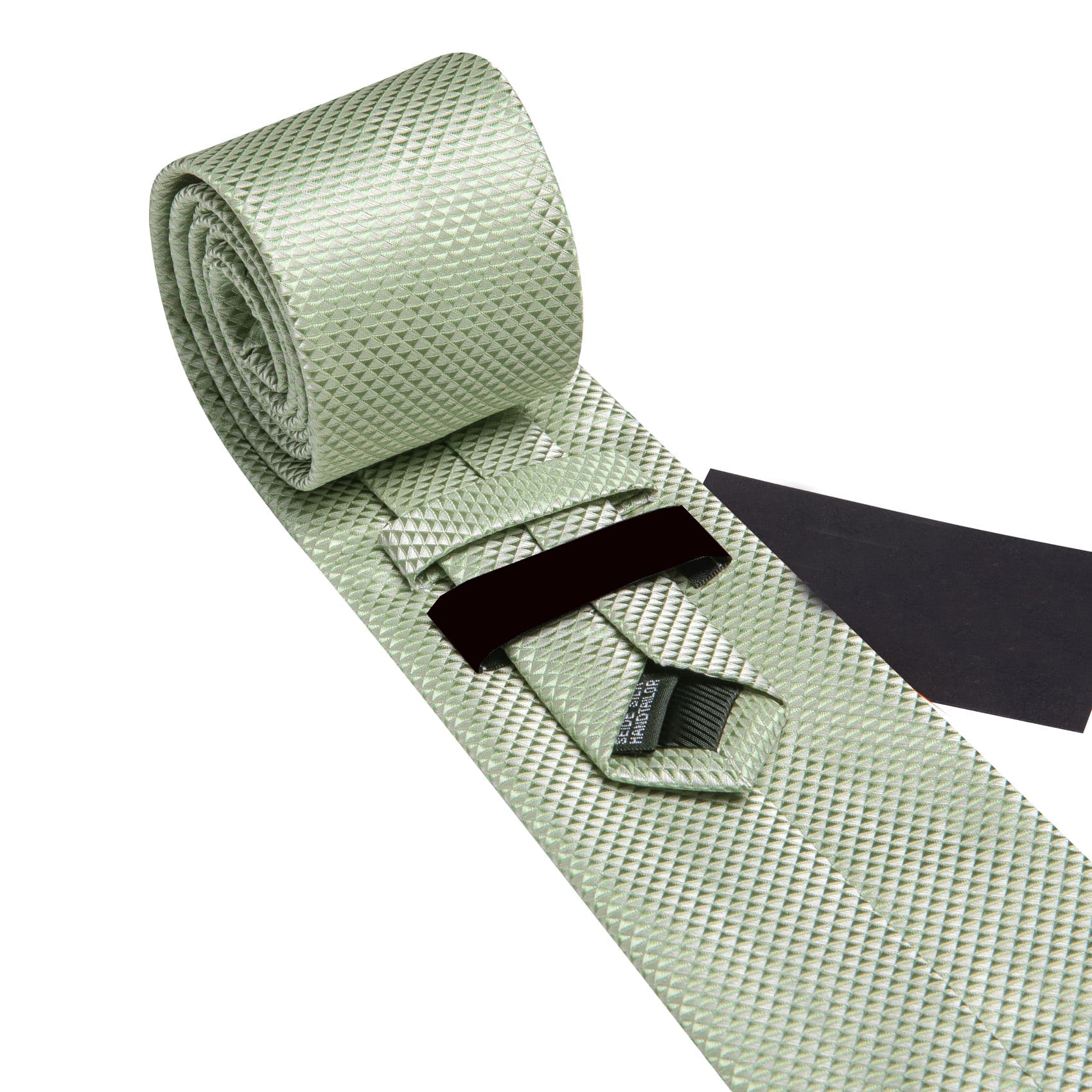 GentCrest Red Textured Tie Hanky Cufflinks Set - Image 4