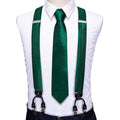 GentCrest Green Plaid Suspenders - Image 1