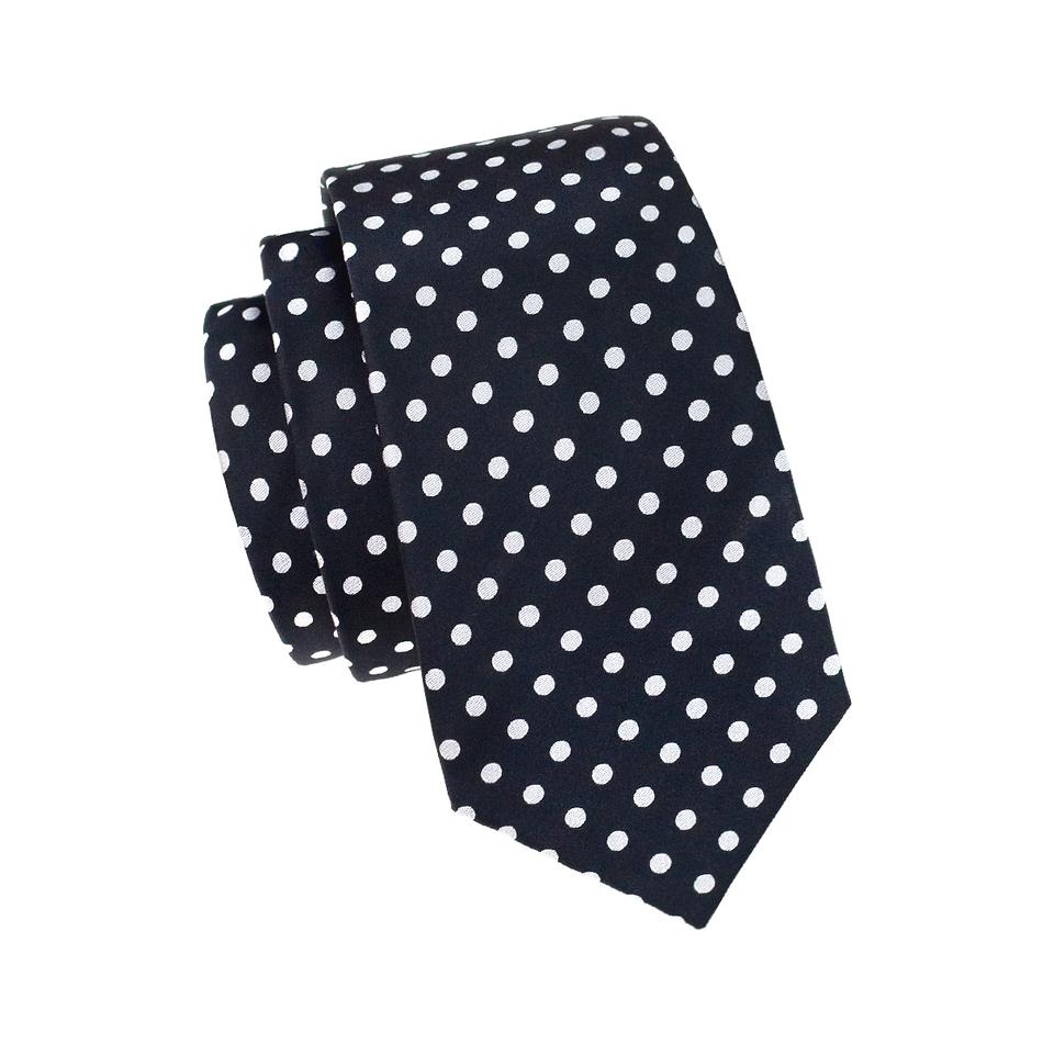 GentCrest Black Polka Dot Tie Hanky Cufflinks Set - Image 5