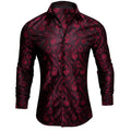 GentCrest Black Paisley Shirt - Image 1