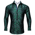 Green Floral Dress Shirt - GentCrest