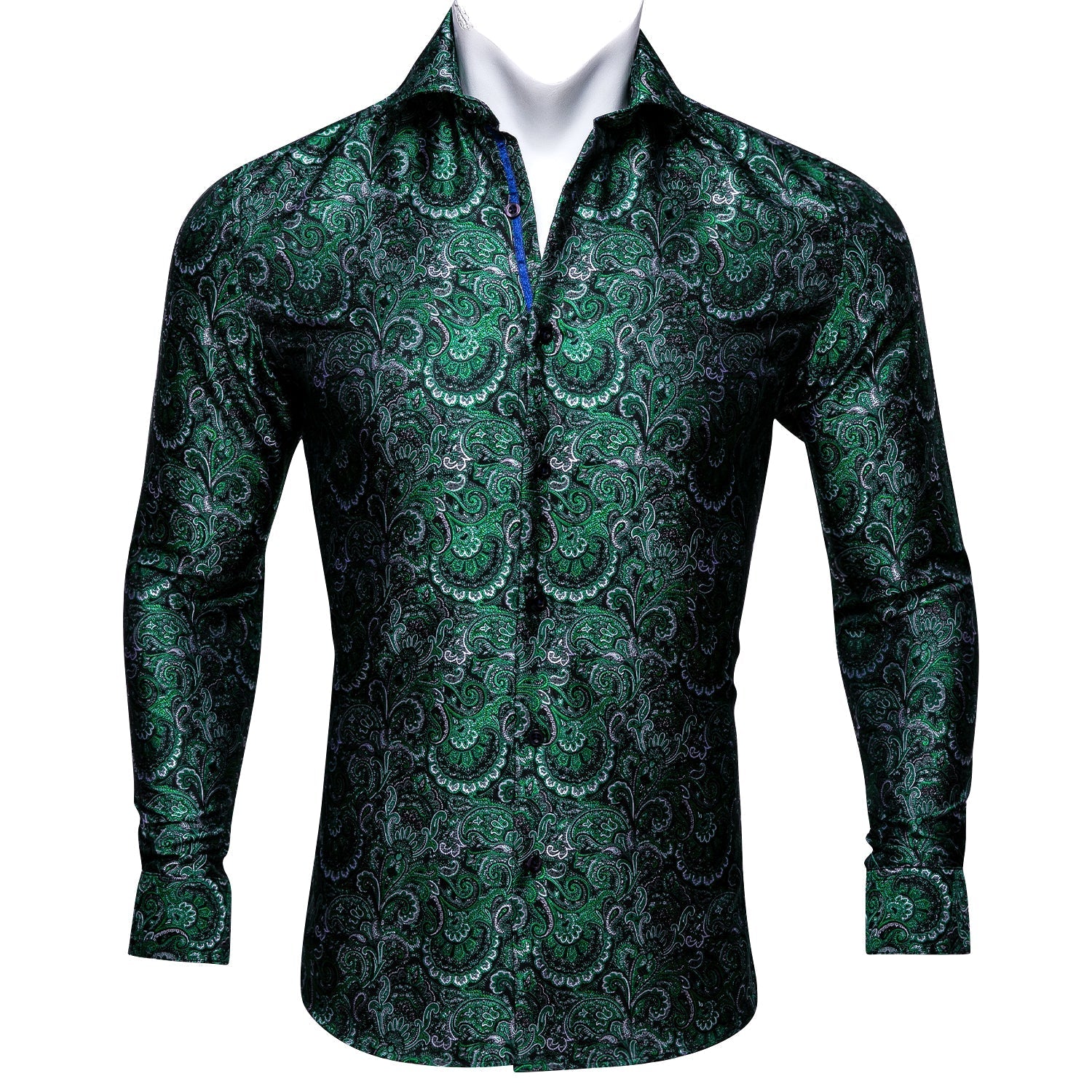 Green Floral Dress Shirt - GentCrest