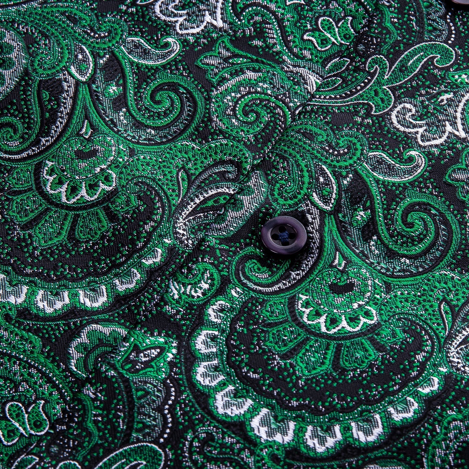 Green Floral Dress Shirt - GentCrest - View 4