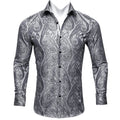 GentCrest Gray Floral Shirt - Image 1
