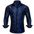 GentCrest Black Paisley Shirt - Image 1