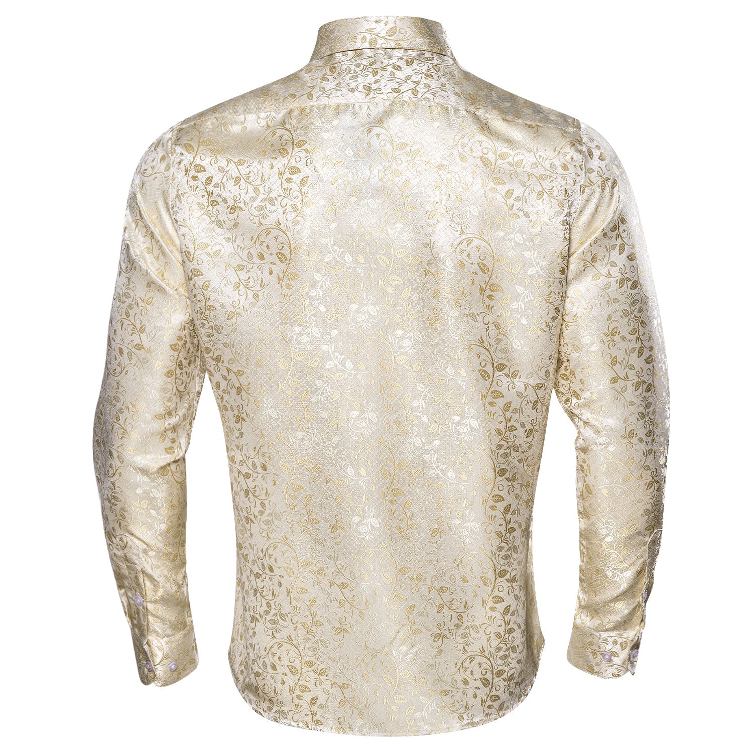 GentCrest Champagne Floral Shirt - Image 3