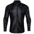 GentCrest Black Paisley Shirt - Image 1