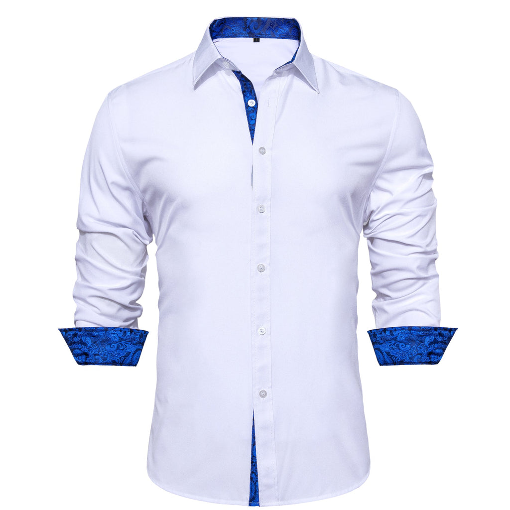 GentCrest Blue Paisley Shirt - Image 2