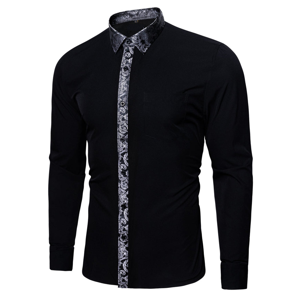 GentCrest White Floral Shirt - Image 3