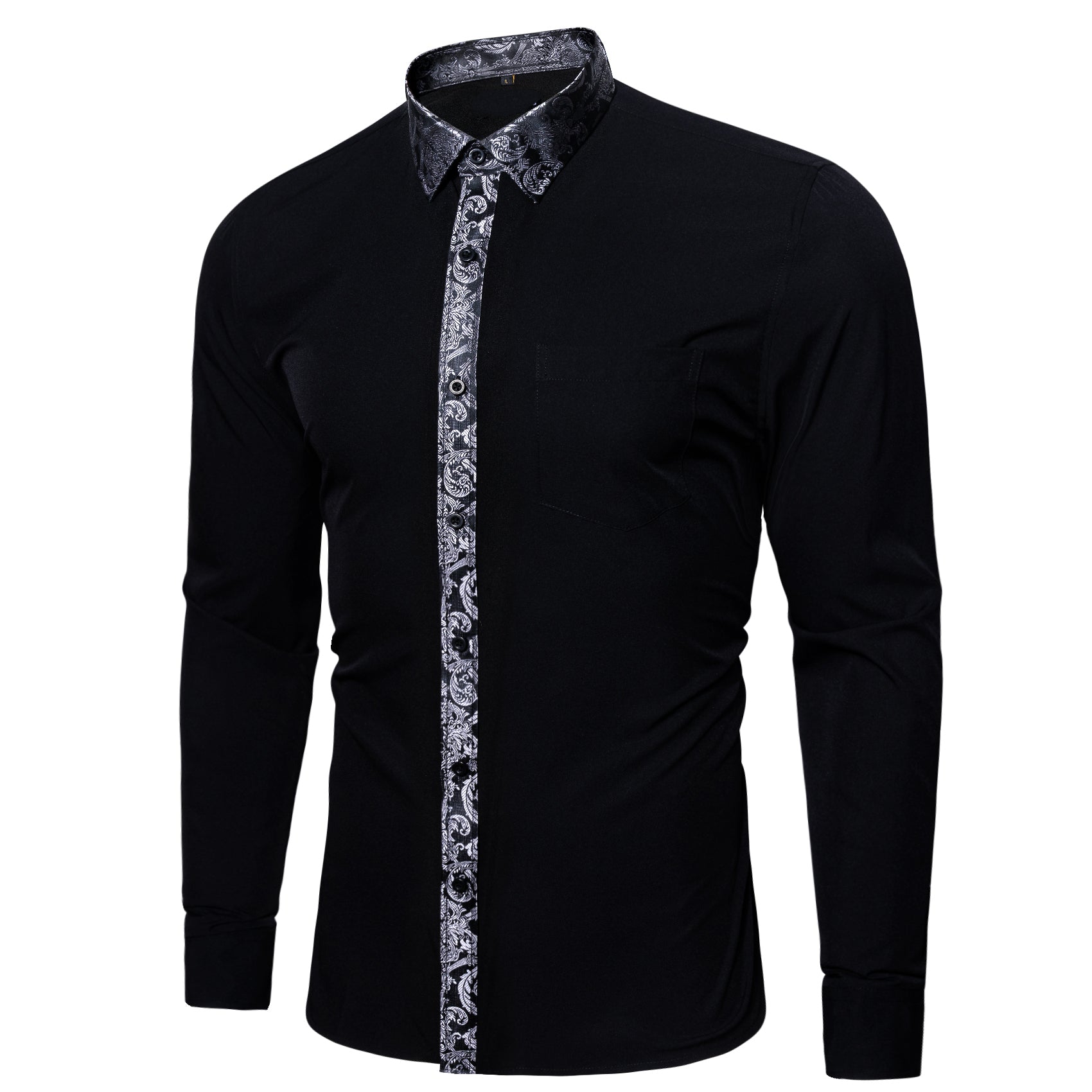 GentCrest White Floral Shirt - Image 3
