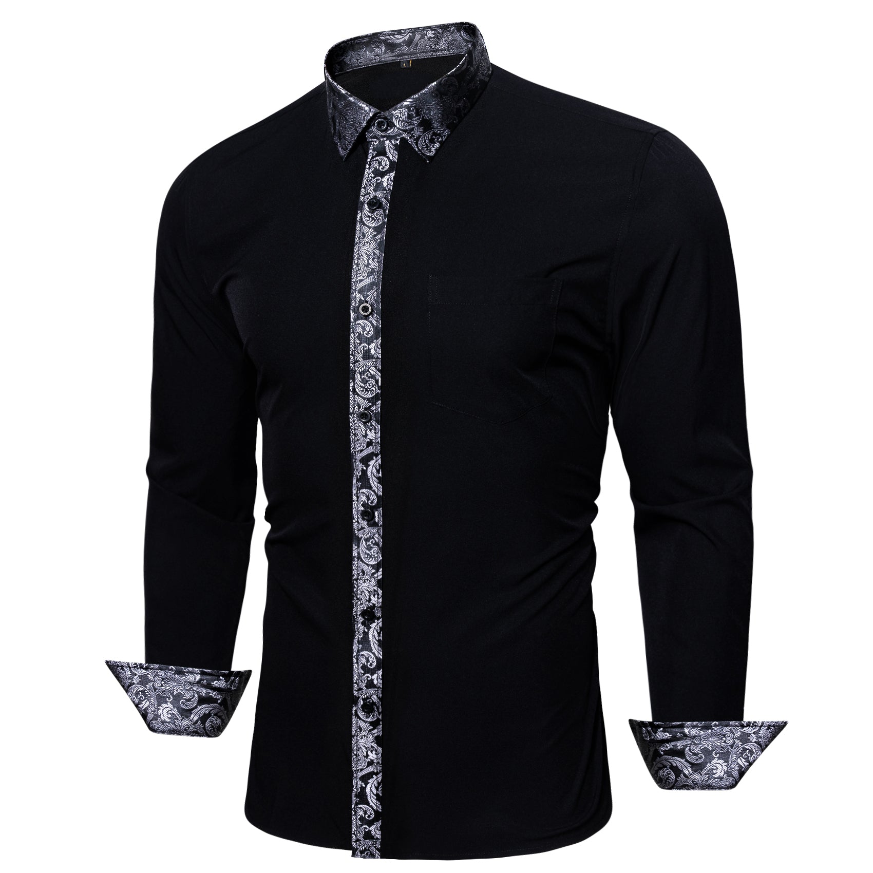 GentCrest White Floral Shirt - Image 1