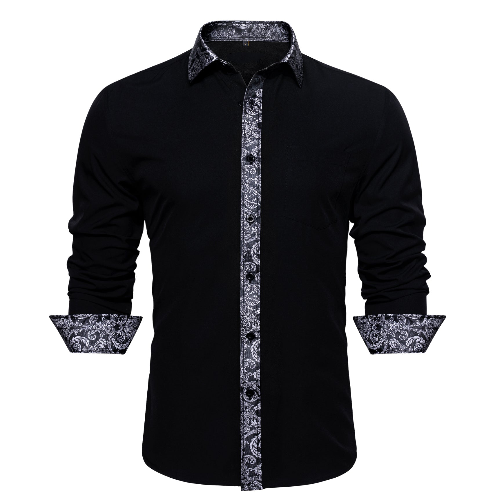 GentCrest White Floral Shirt - Image 2