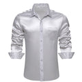 GentCrest Grey Paisley Shirt - Image 1