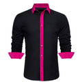 GentCrest Black Paisley Shirt - Image 1