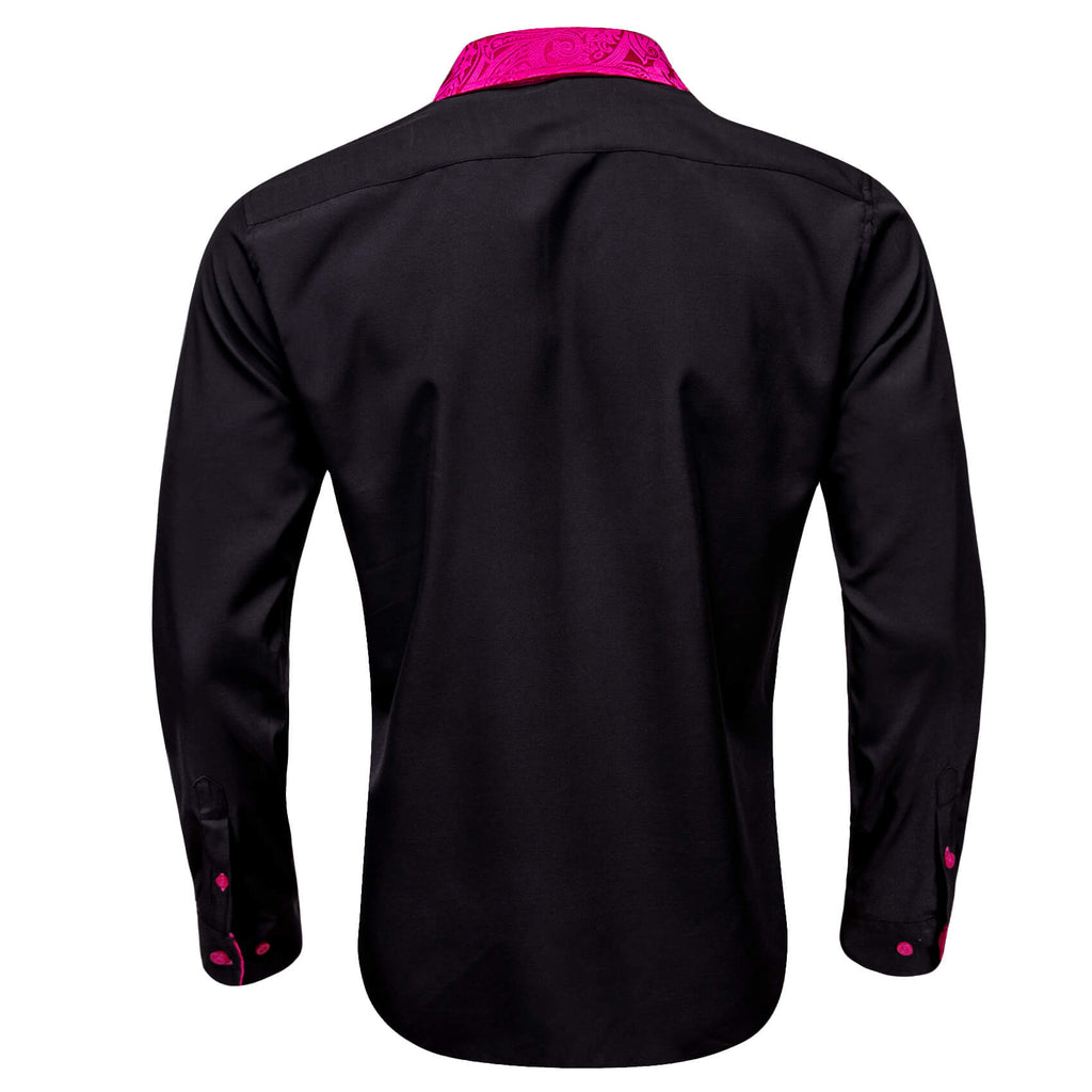 GentCrest Black Paisley Shirt - Image 4