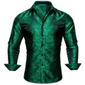 GentCrest Green Paisley Shirt - Image 1