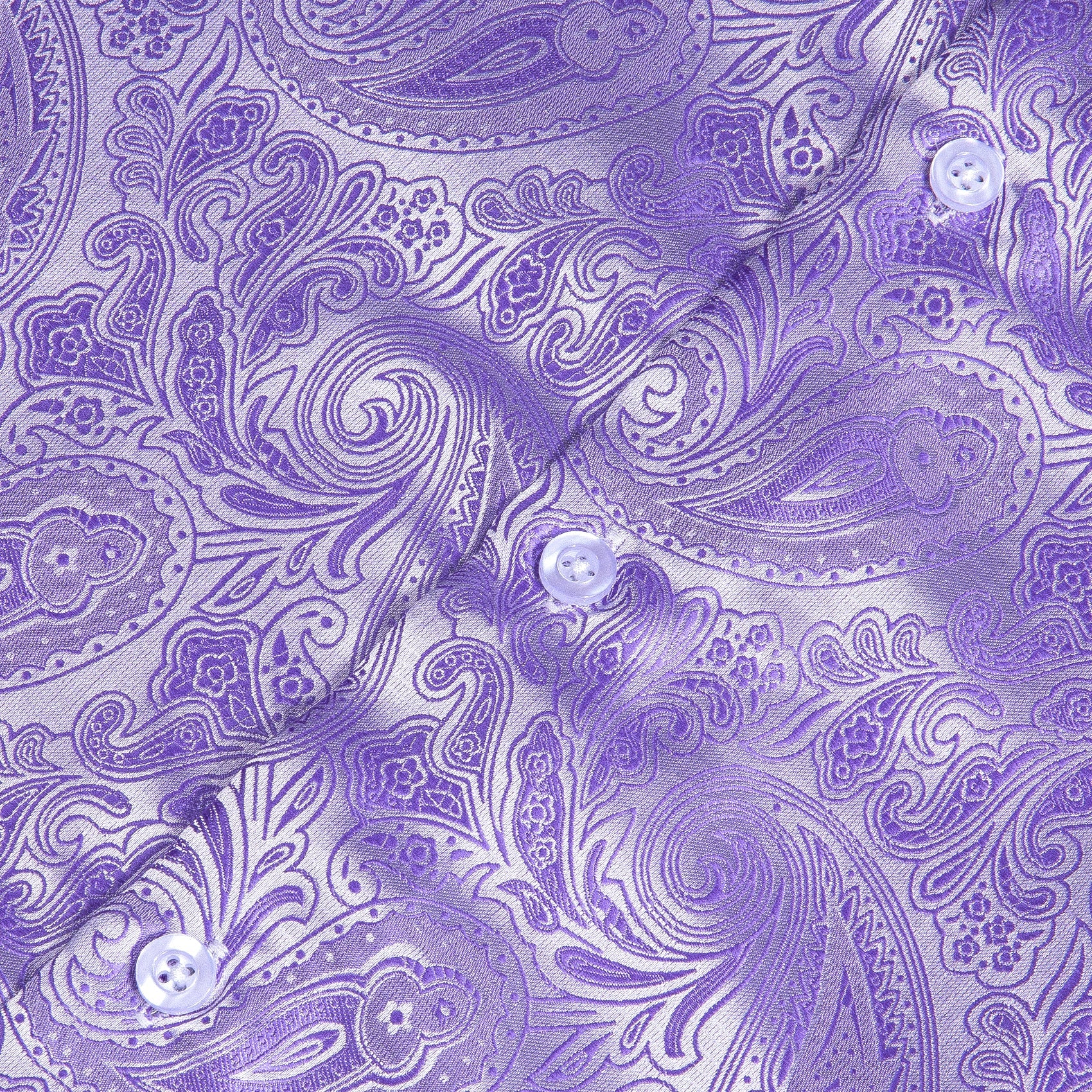 GentCrest Purple Paisley Shirt - Image 5