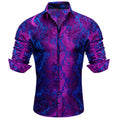 GentCrest Blue Paisley Shirt - Image 1