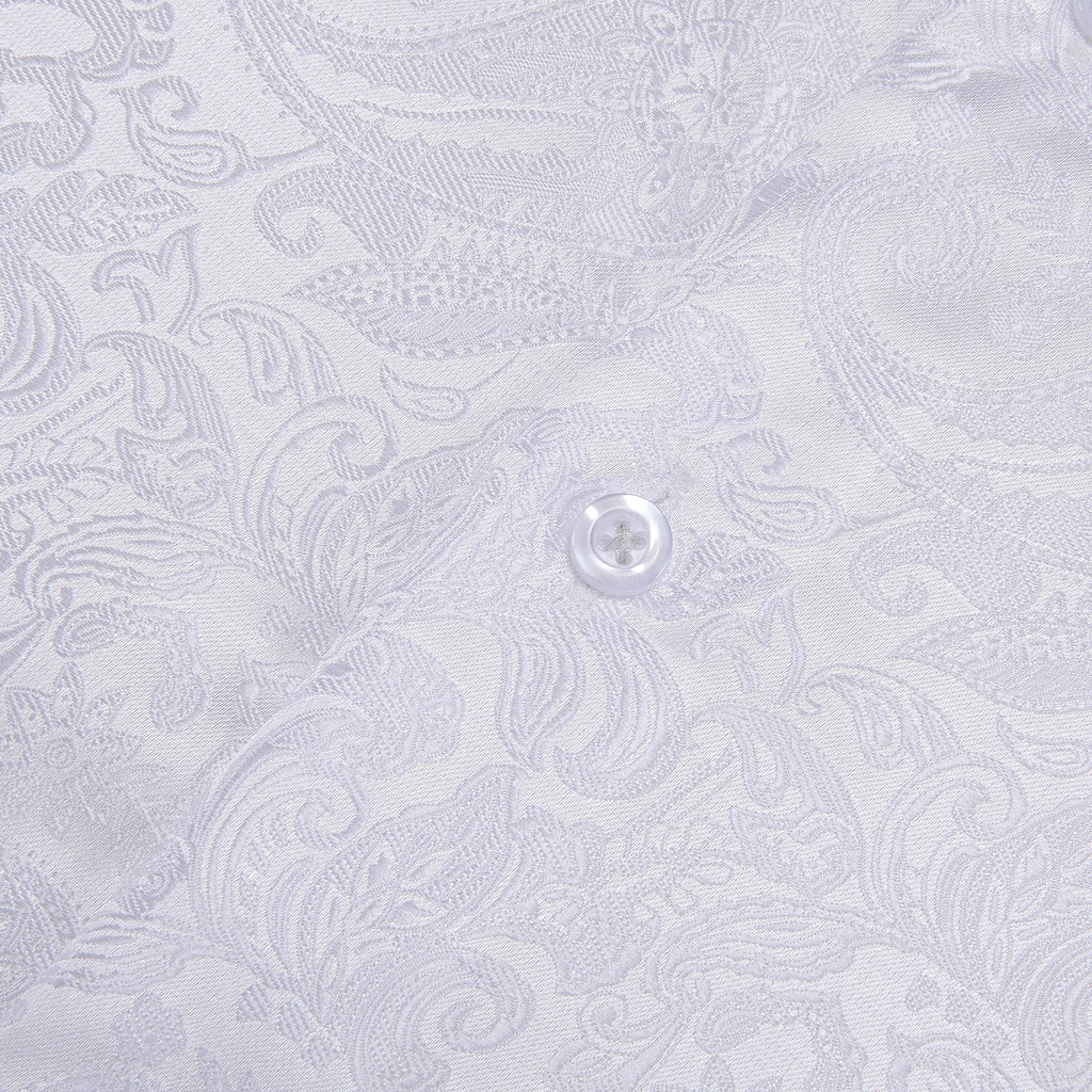 GentCrest White Paisley Shirt - Image 4