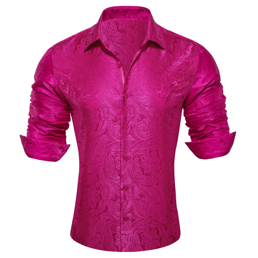 GentCrest Pink Paisley Shirt - Image 1