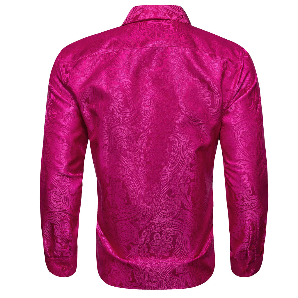 GentCrest Pink Paisley Shirt - Image 3