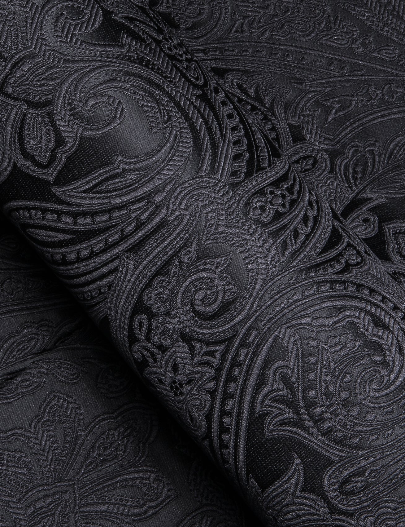 GentCrest Black Paisley Shirt - Image 3