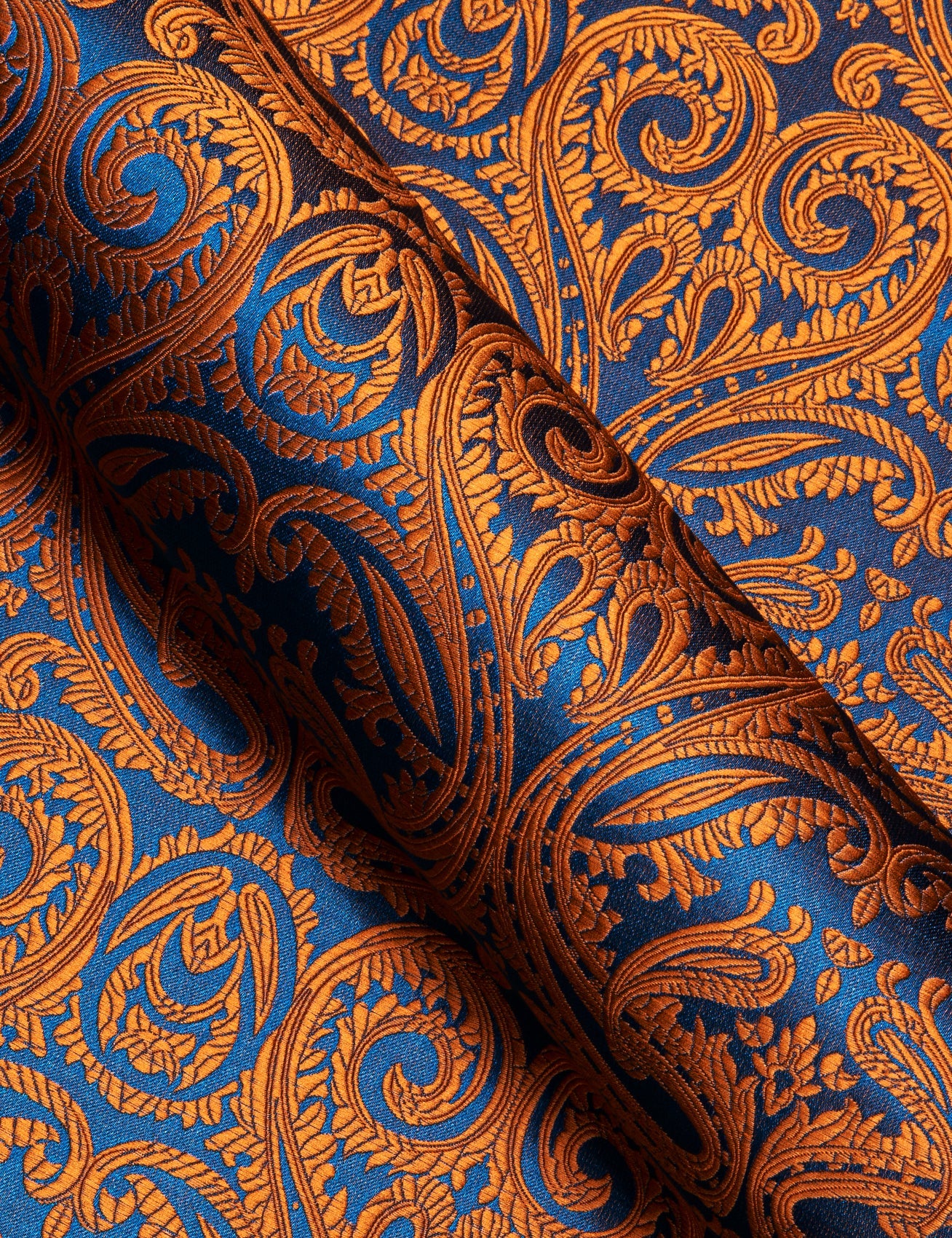 GentCrest Brown Paisley Shirt - Image 5
