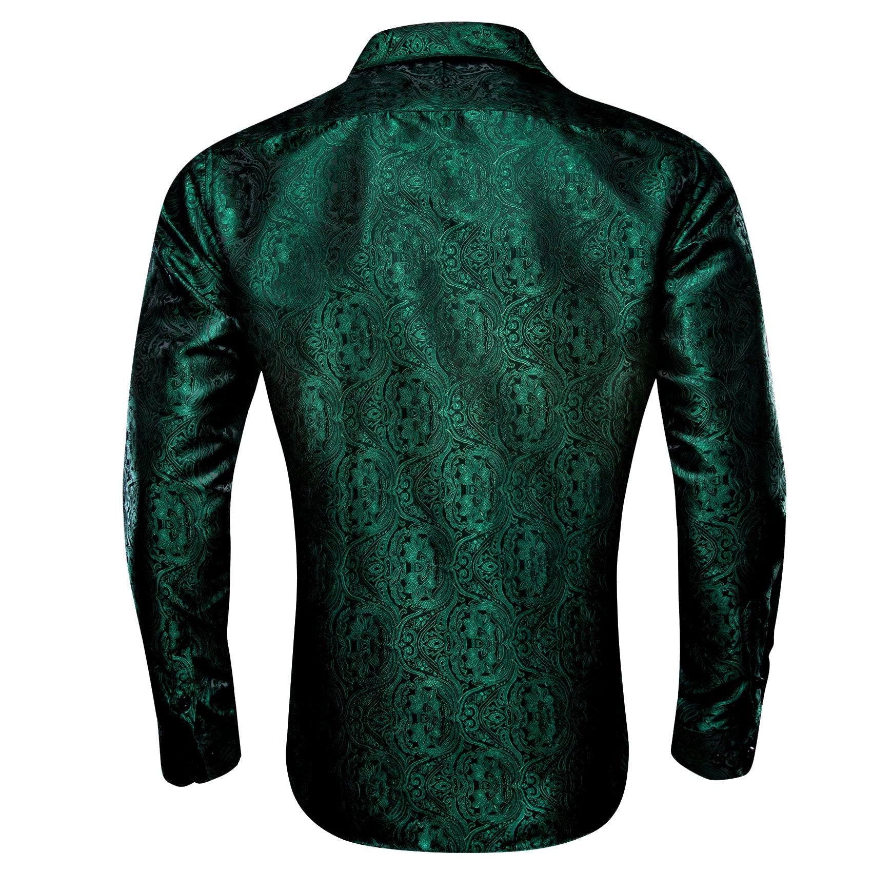 GentCrest Green Paisley Shirt - Image 2