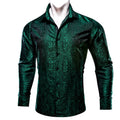 GentCrest Green Paisley Shirt - Image 1