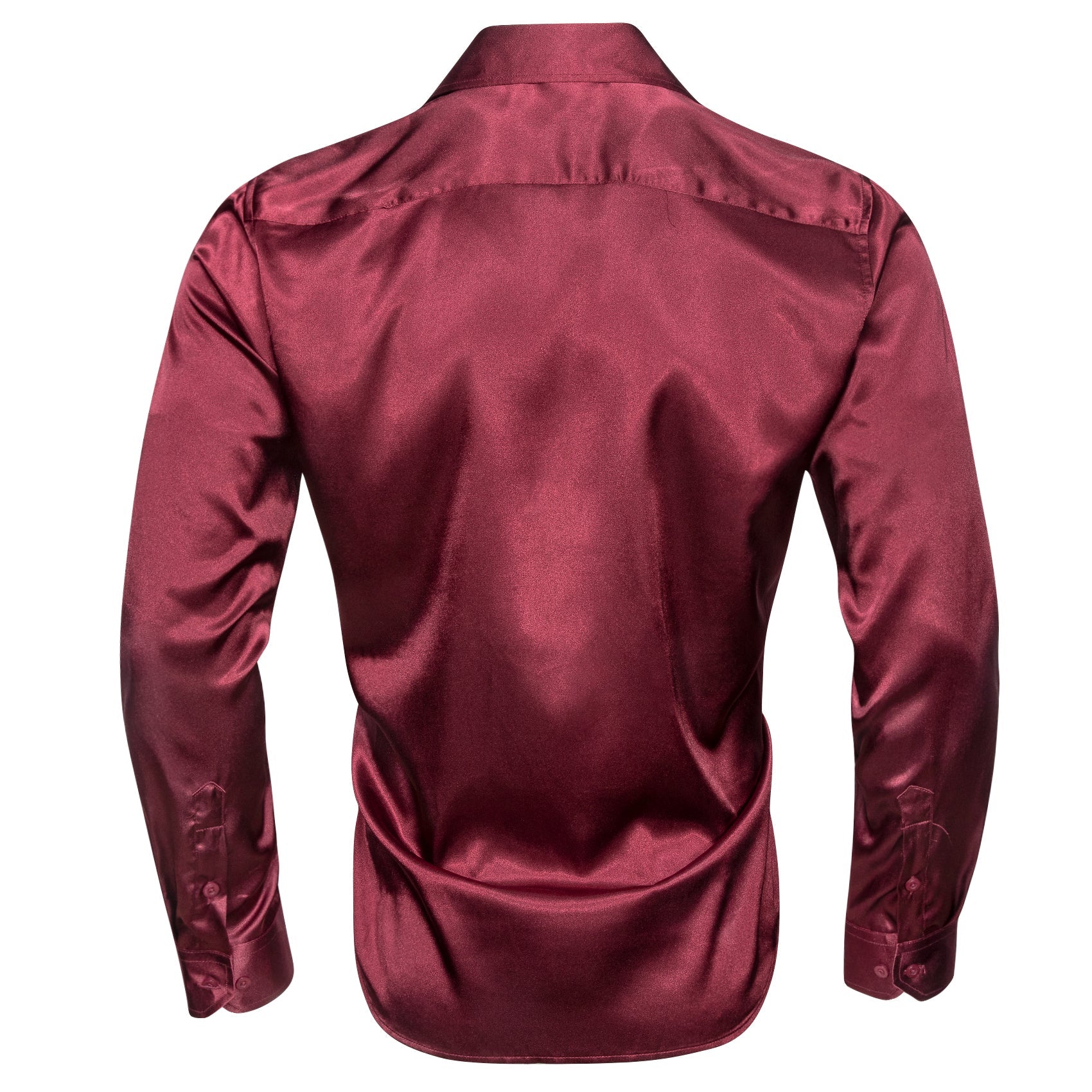 GentCrest Red Solid Shirt - Image 2