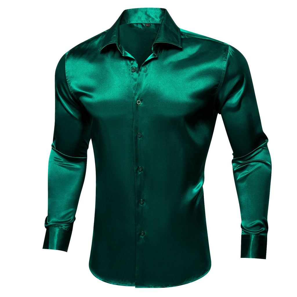 GentCrest Green Solid Shirt - Image 1
