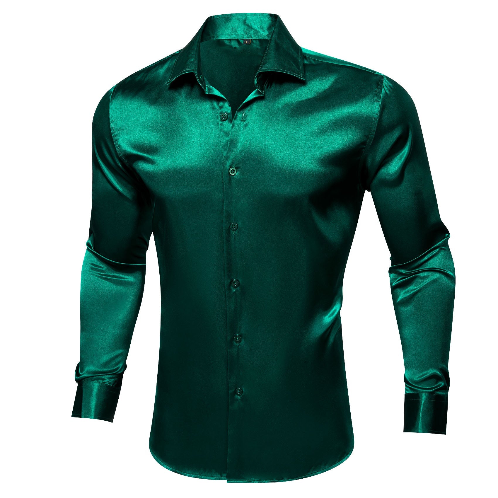 GentCrest Green Solid Shirt - Image 1