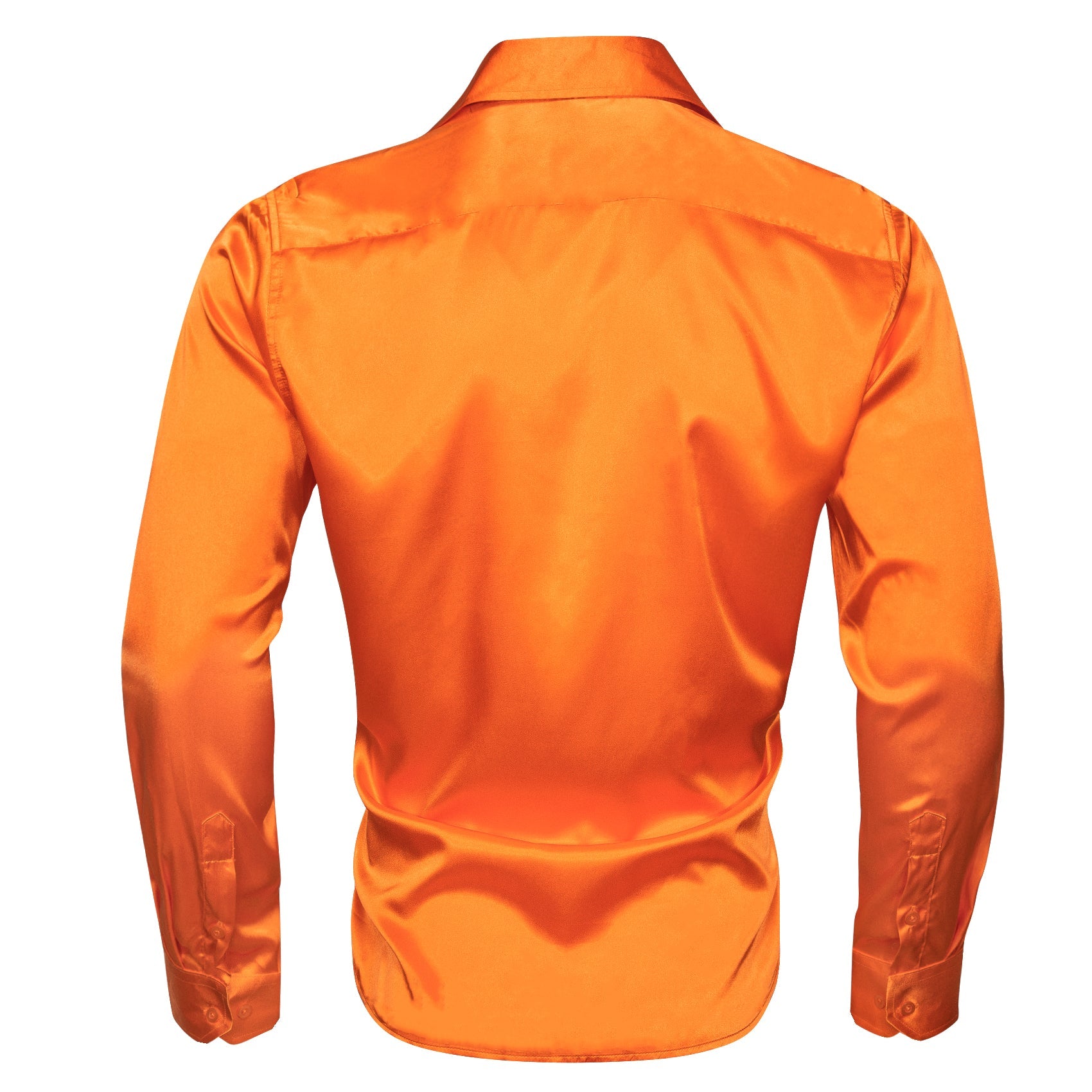 GentCrest Orange Solid Shirt - Image 2