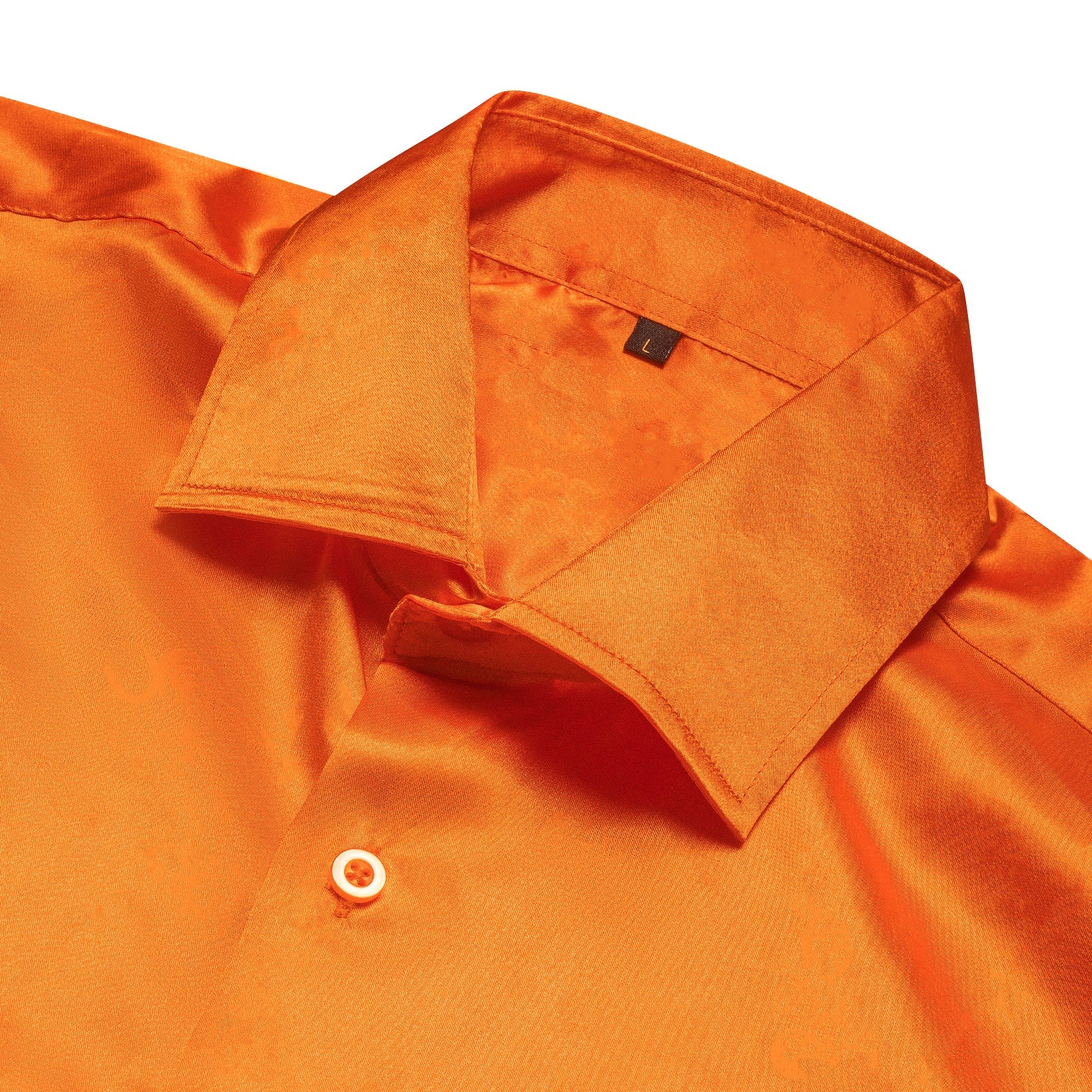 GentCrest Orange Solid Shirt - Image 3
