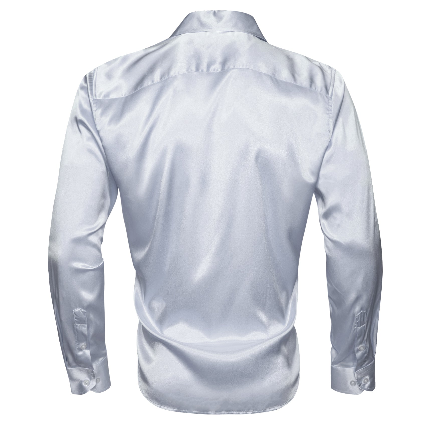 GentCrest Grey Solid Shirt - Image 2