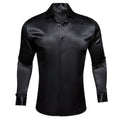 GentCrest Black Solid Shirt - Image 1