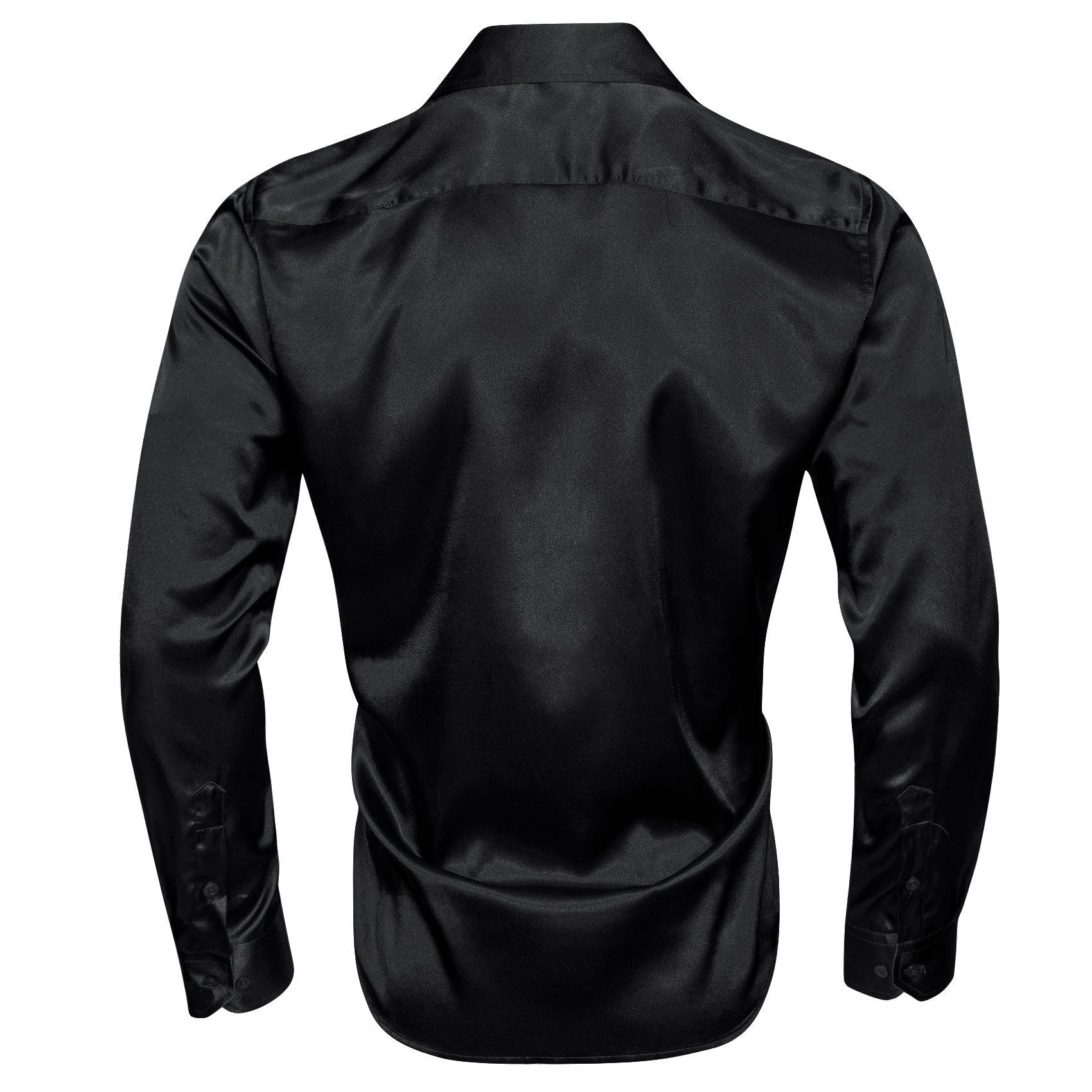 GentCrest Black Solid Shirt - Image 4
