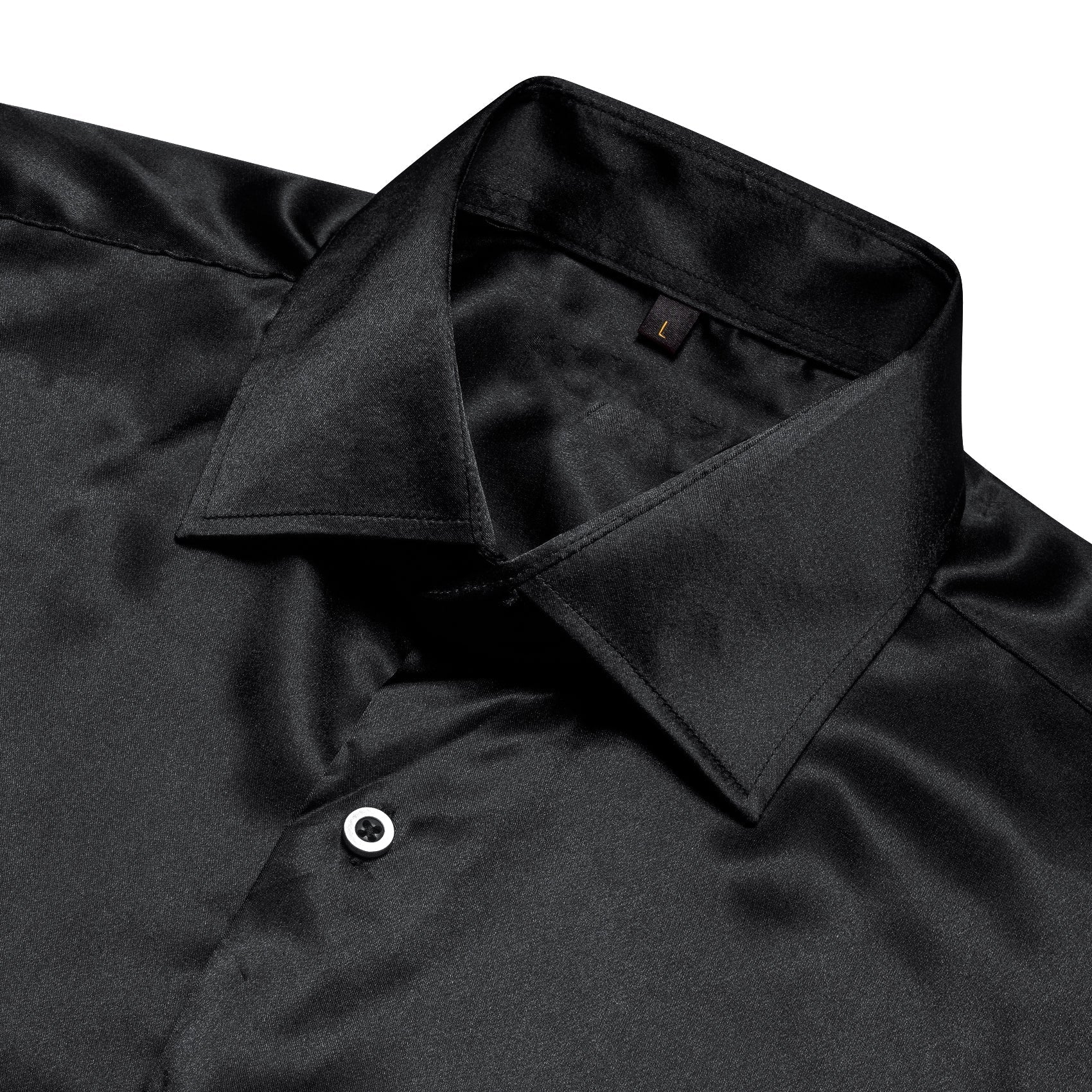 GentCrest Black Solid Shirt - Image 2