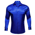 GentCrest Blue Solid Shirt - Image 1
