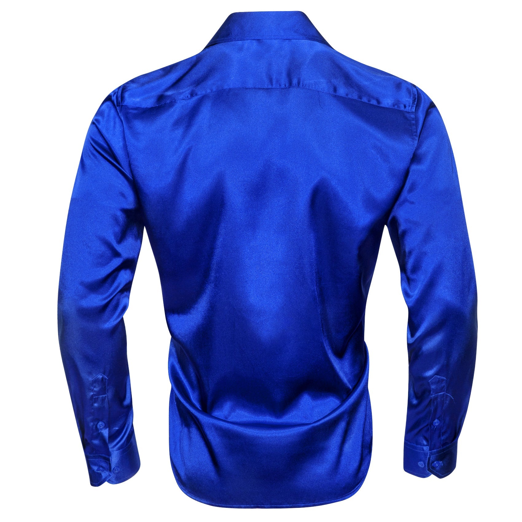 GentCrest Blue Solid Shirt - Image 4