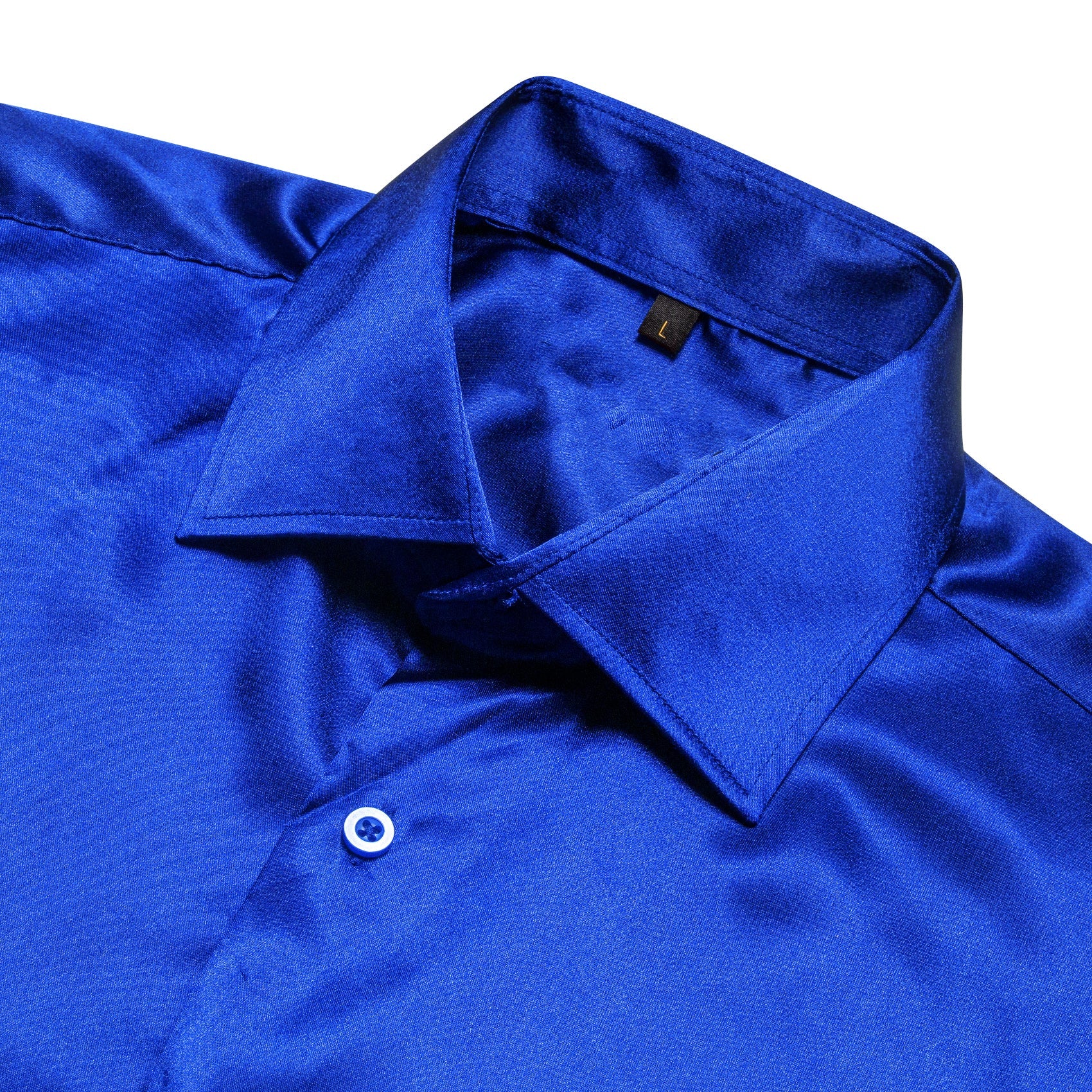 GentCrest Blue Solid Shirt - Image 2