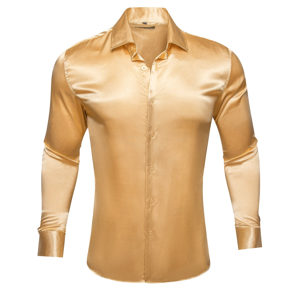 GentCrest Champagne Solid Shirt - Image 1