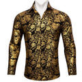 GentCrest Black Paisley Shirt - Image 1