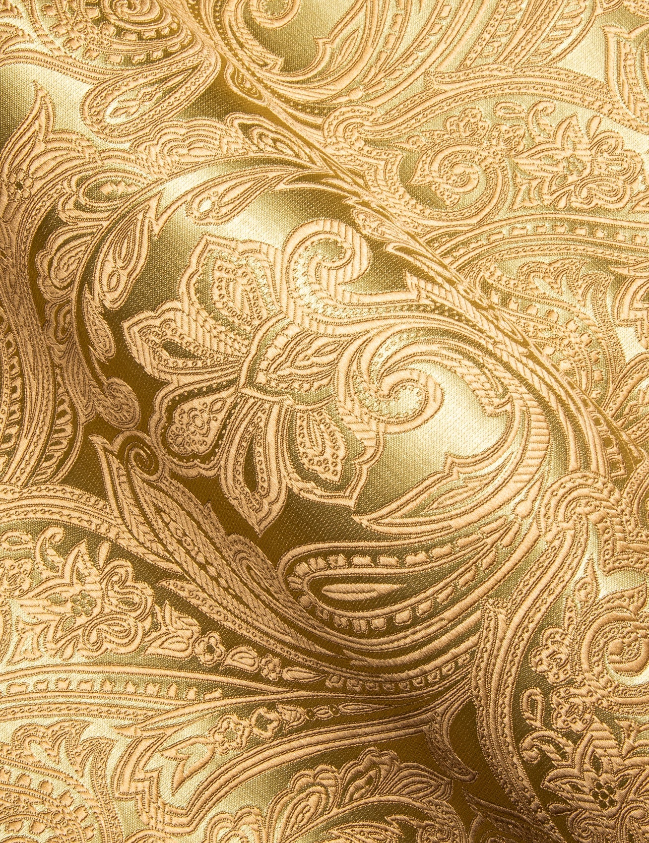 GentCrest Yellow Paisley Shirt - Image 4