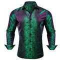 GentCrest Green Paisley Shirt - Image 1