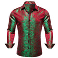 GentCrest Red Paisley Shirt - Image 1